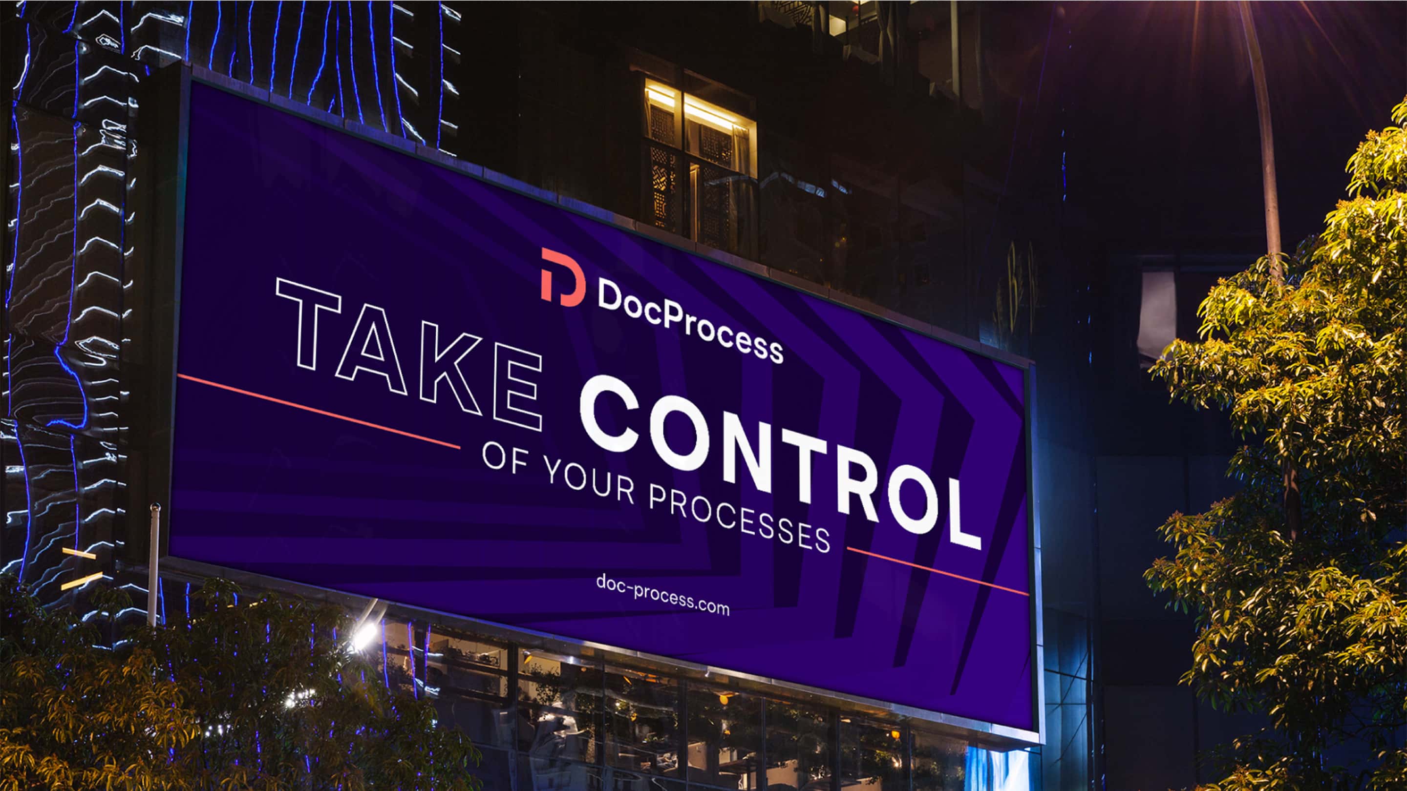 DocProcess out-of-home advertising